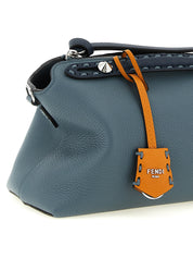 Fendi Light Blue Calfskin Handbag