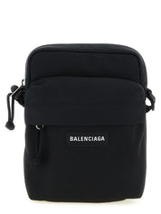 Balenciaga Black Polyamide Crossbody Bag