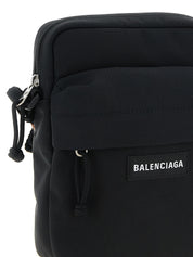 Balenciaga Black Polyamide Crossbody Bag