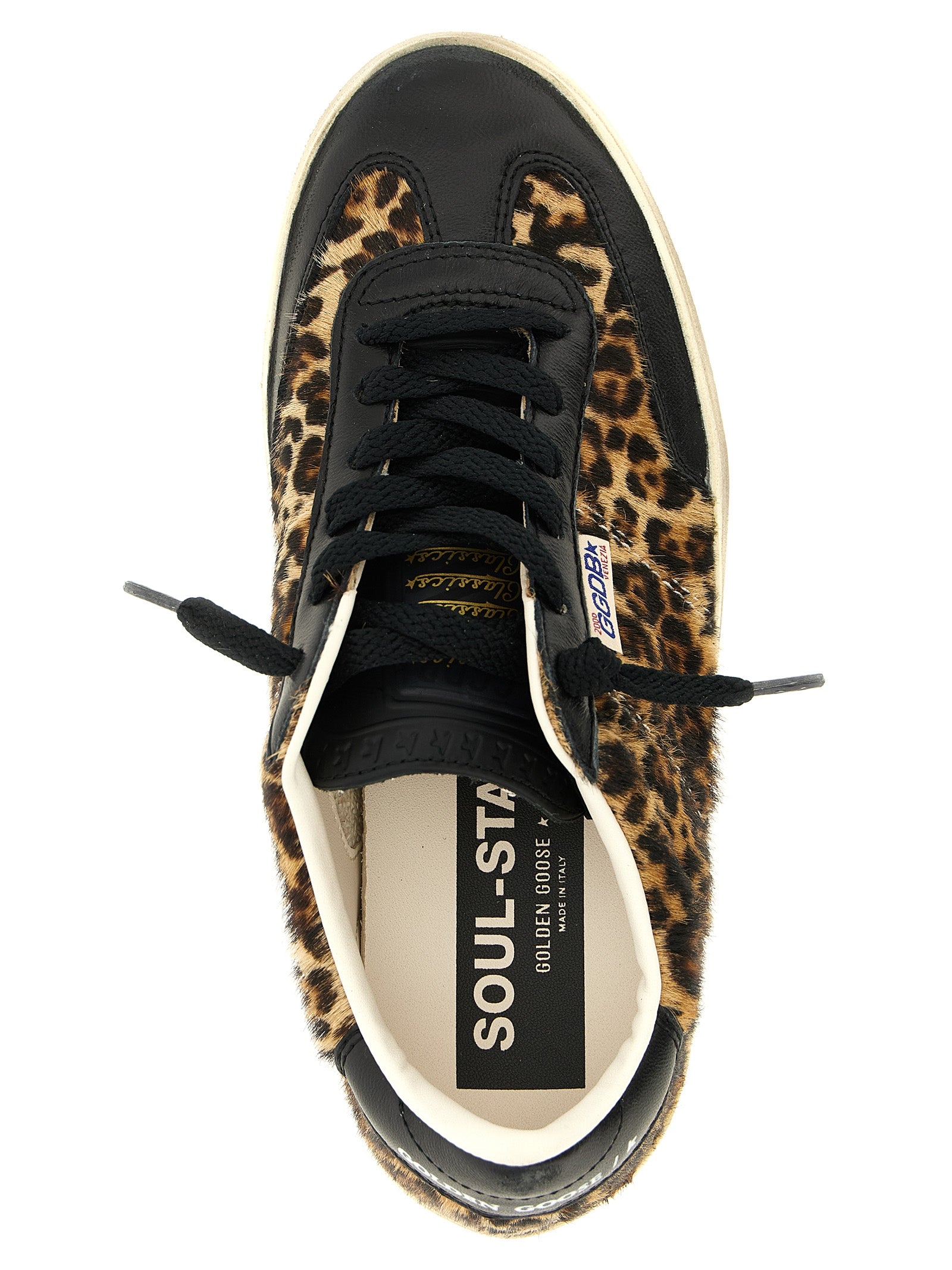 Golden Goose Multicolor Cowhide Leather Low Top Sneakers
