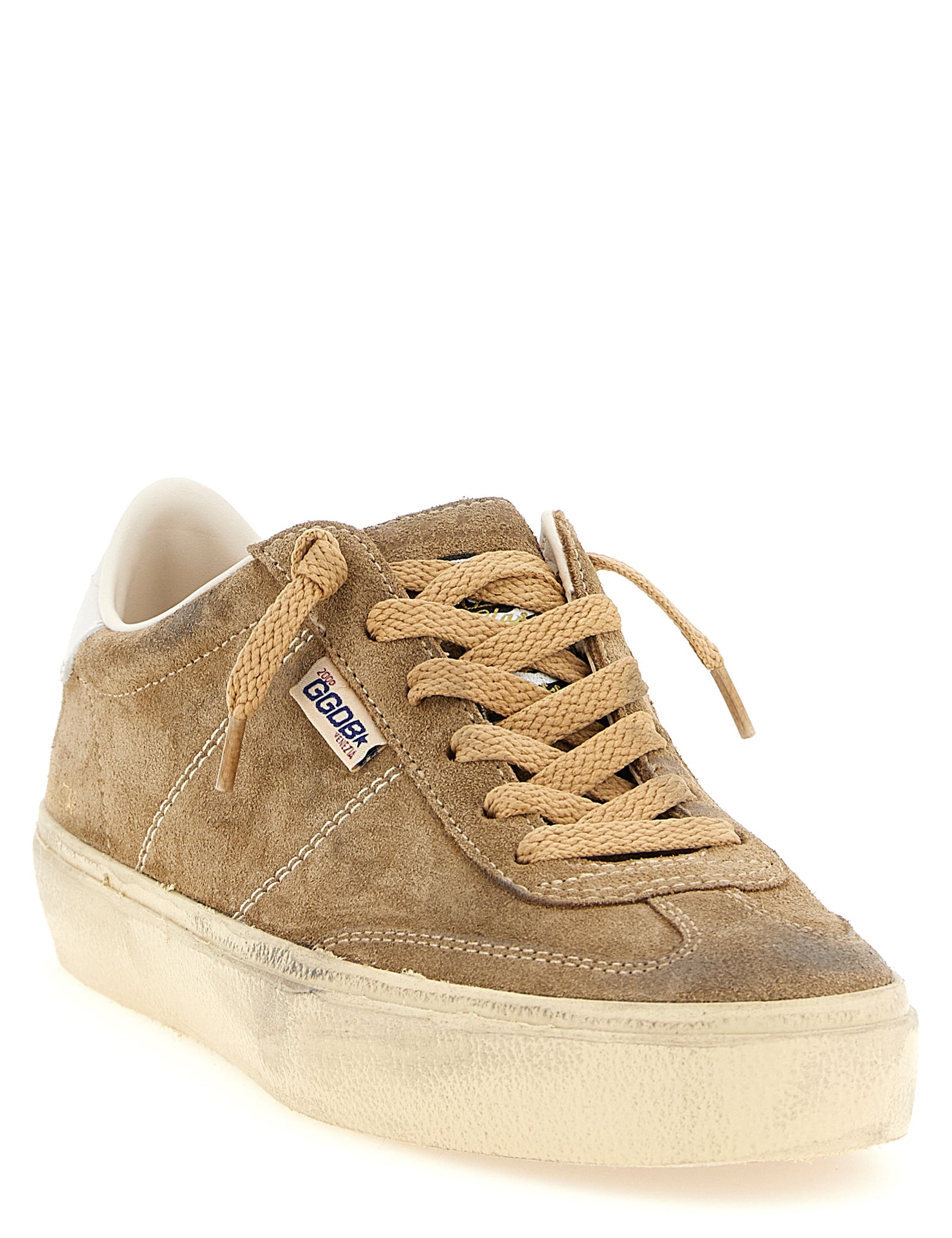 Golden Goose Brown Cowhide Low Top Sneakers