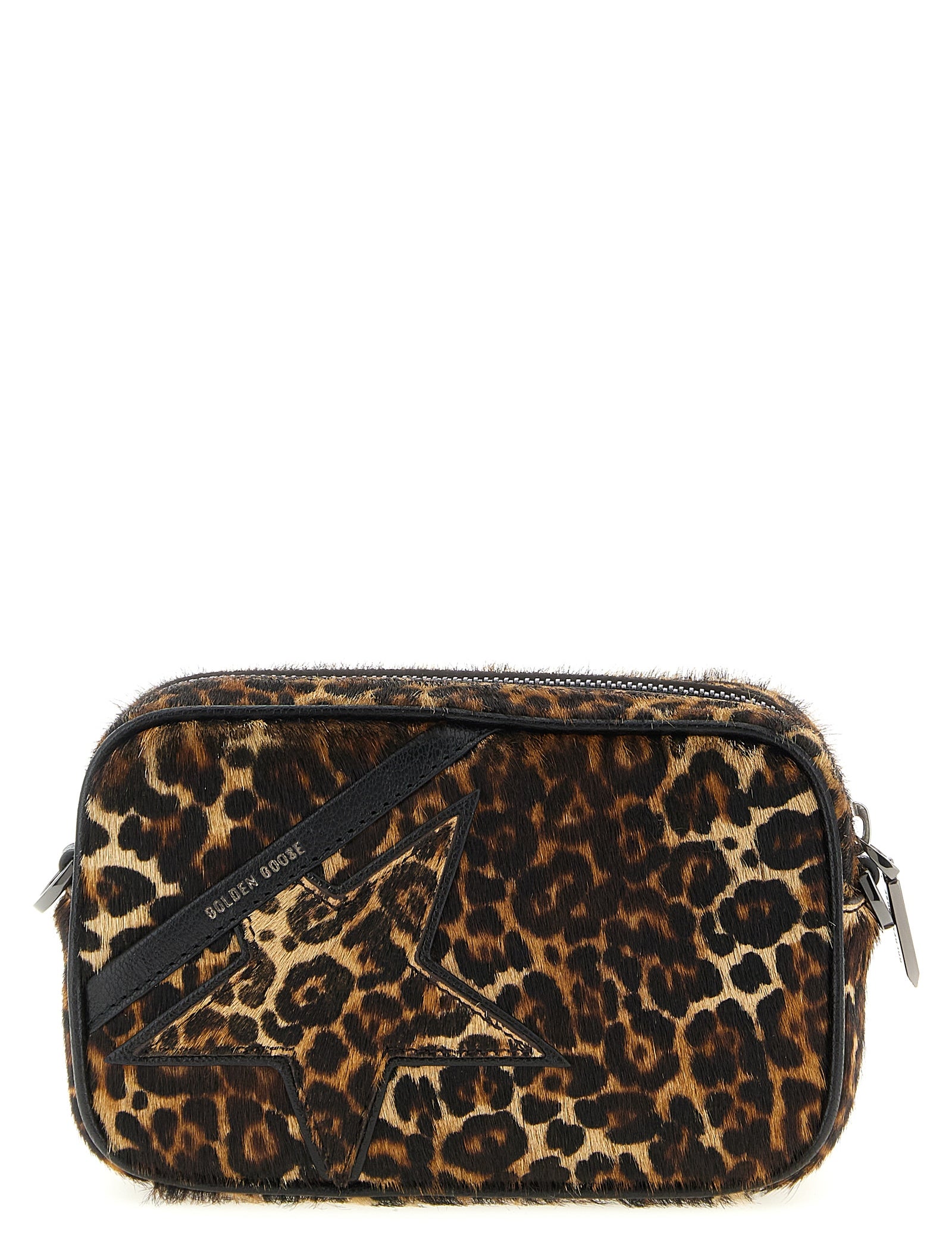 Golden Goose Multicolor Pony Hair Crossbody Bag