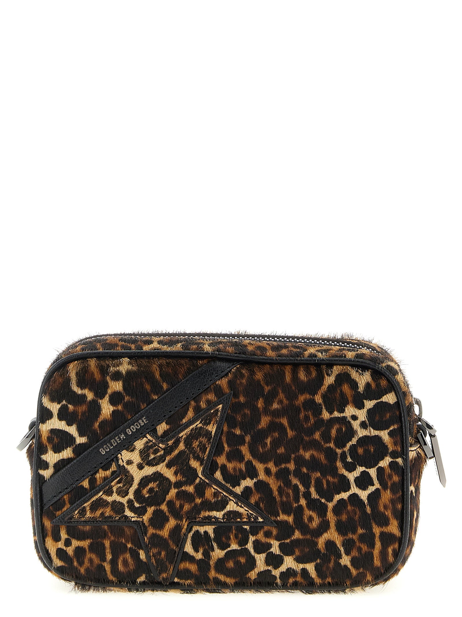 Golden Goose Multicolor Pony Hair Crossbody Bag