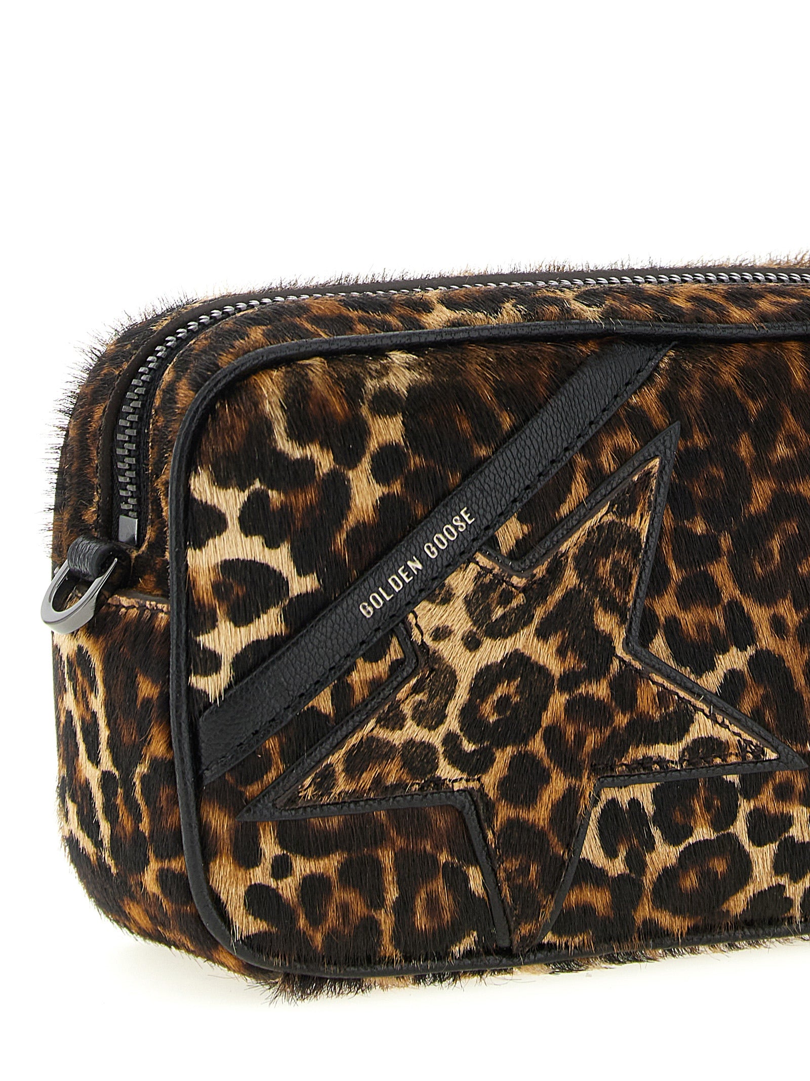 Golden Goose Multicolor Pony Hair Crossbody Bag