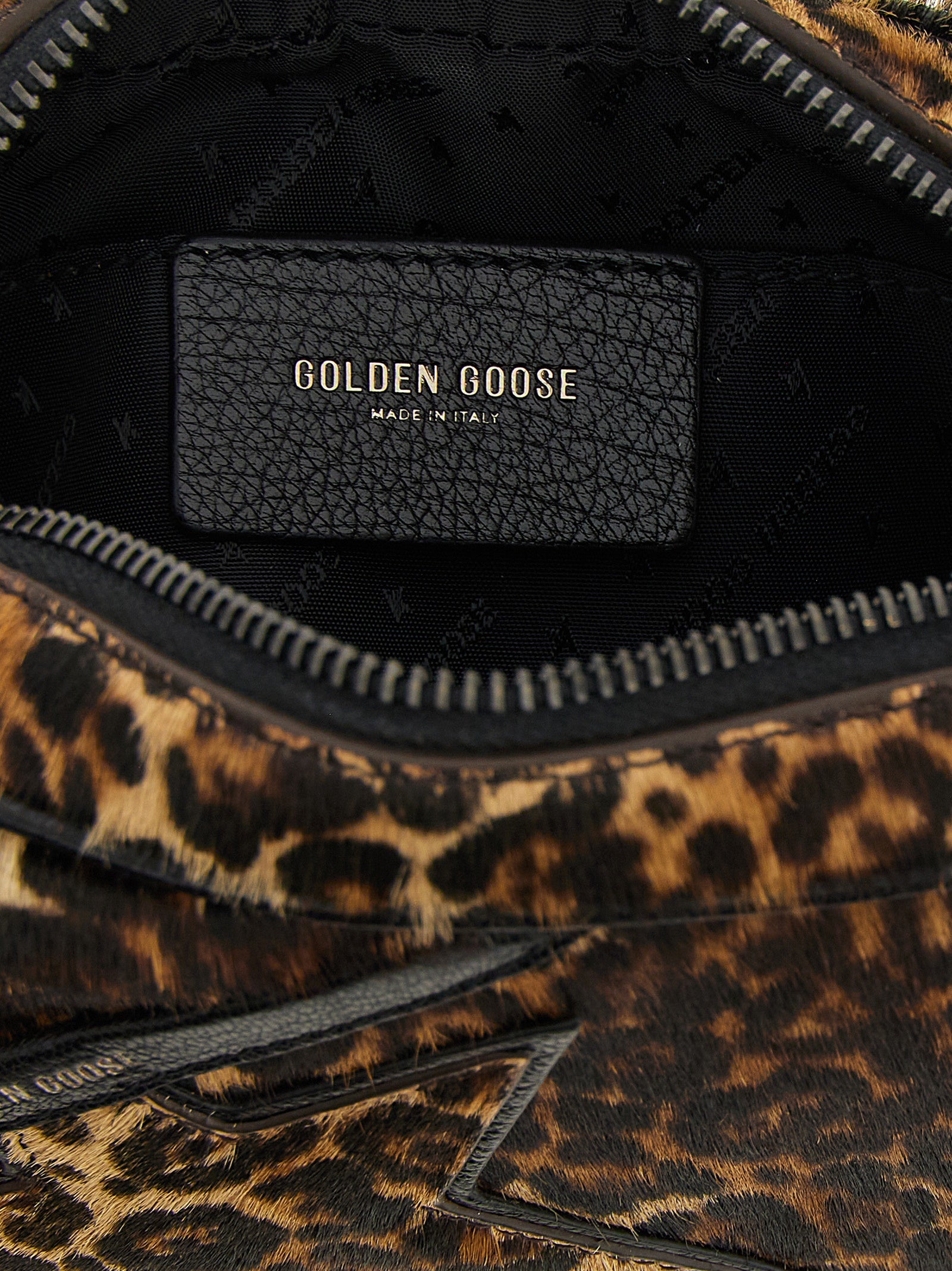 Golden Goose Multicolor Pony Hair Crossbody Bag