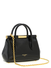 Dolce & Gabbana Black Calfskin Handbag