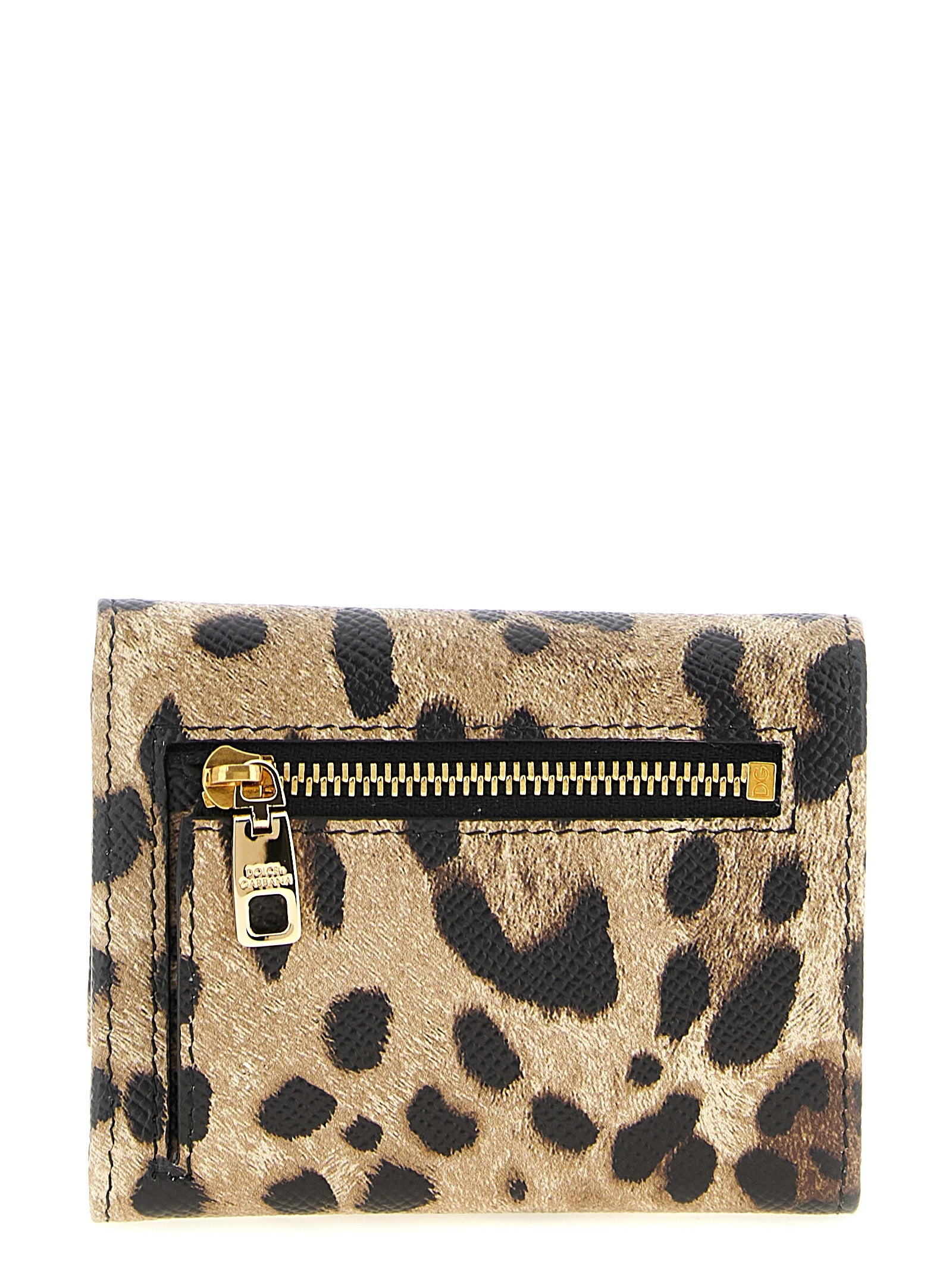 Dolce & Gabbana Multicolor Calfskin French Flap Wallet