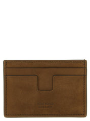 Tom Ford Brown Calfskin Cardholder