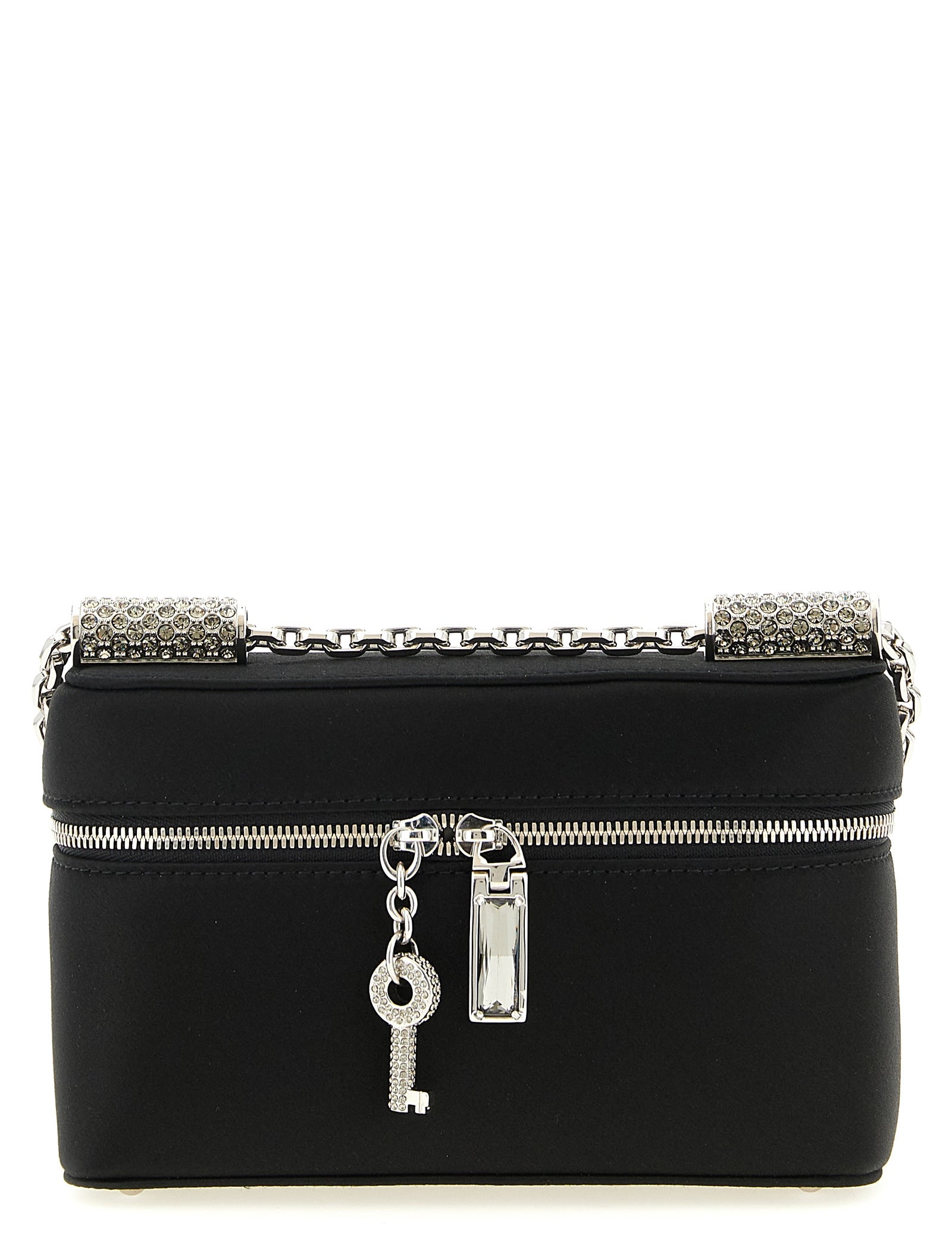 Dolce & Gabbana Black Viscose Crossbody Bag