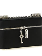 Dolce & Gabbana Black Viscose Crossbody Bag