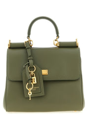 Dolce & Gabbana Green Calfskin Handbag