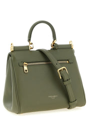 Dolce & Gabbana Green Calfskin Handbag