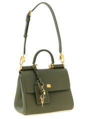 Dolce & Gabbana Green Calfskin Handbag
