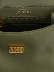 Dolce & Gabbana Green Calfskin Handbag