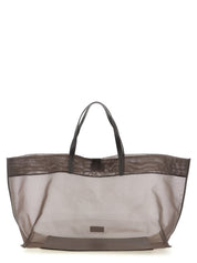 Staud Brown Polyamide Tote Bag