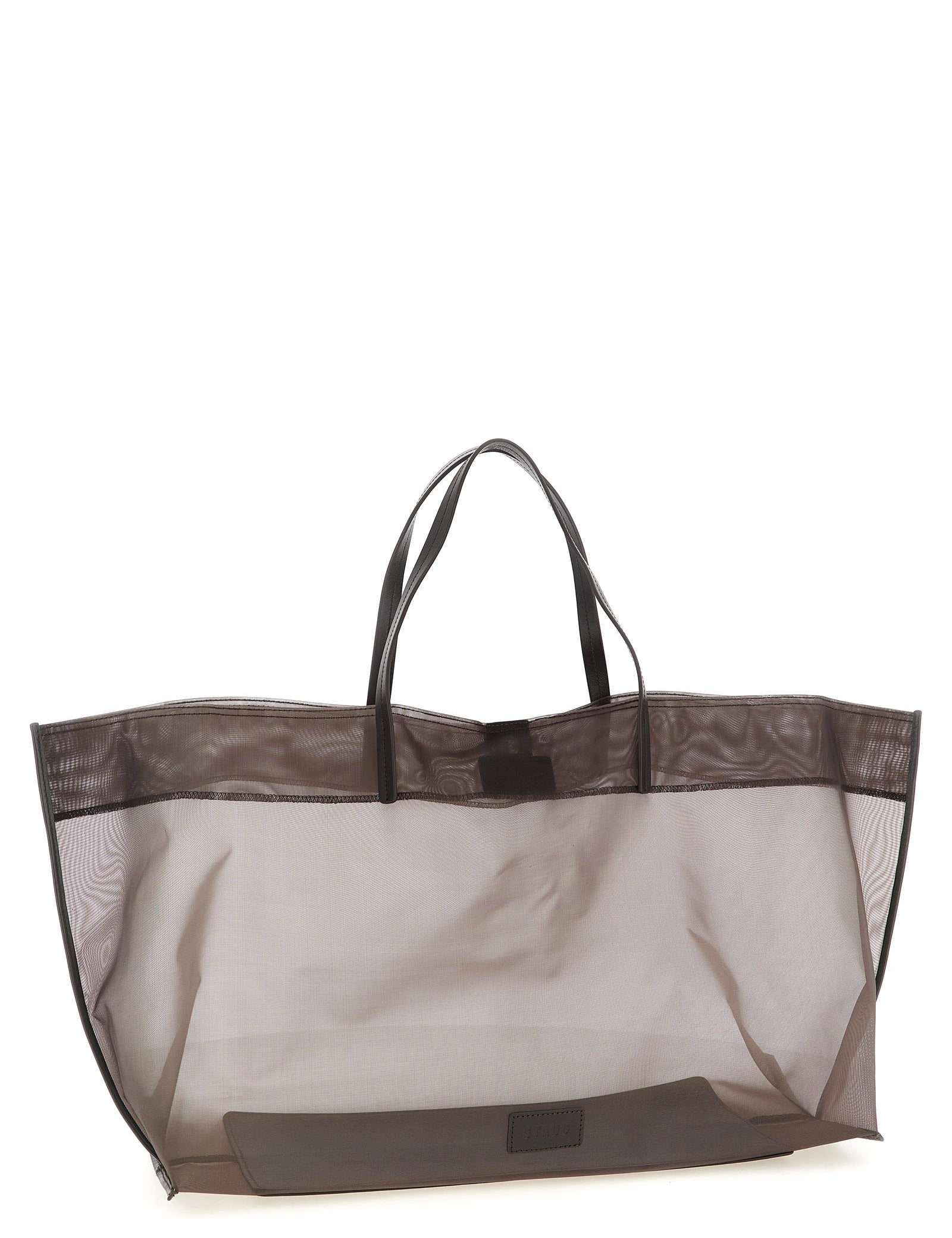 Staud Brown Polyamide Tote Bag
