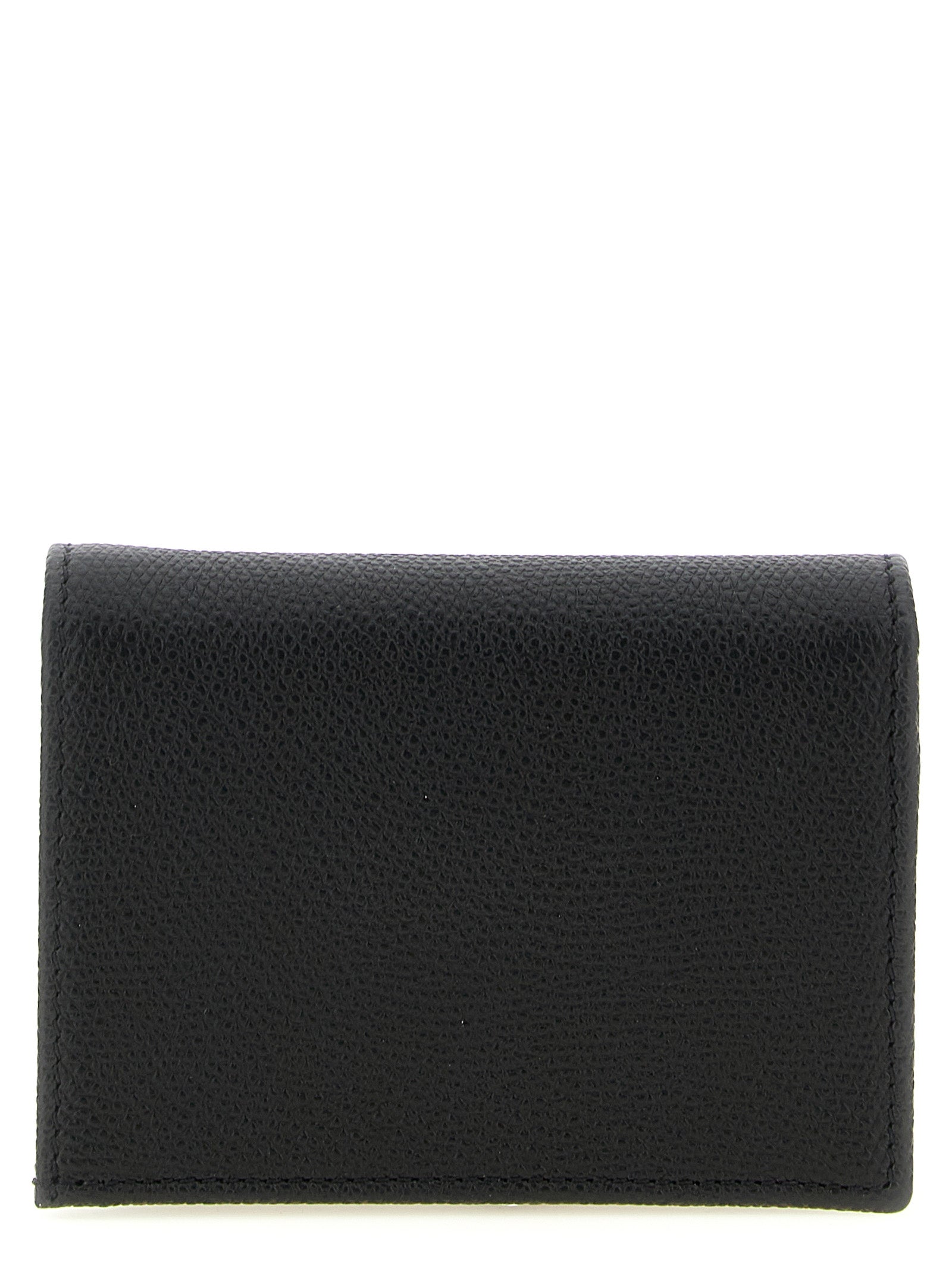 Valentino Garavani Black Calfskin Cardholder