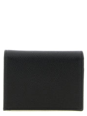 Valentino Garavani Black Calfskin Cardholder
