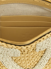Valentino Garavani White Viscose Clutch Bag