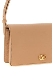 Valentino Garavani Pink Calfskin Shoulder Bag