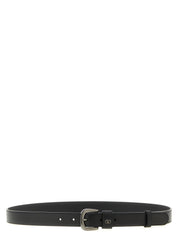 Valentino Garavani Black Calfskin Regular Belt