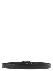 Valentino Garavani Black Calfskin Regular Belt