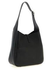 Saint Laurent Black Calfskin Micro Shoulder Bag
