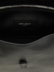 Saint Laurent Black Calfskin Micro Shoulder Bag