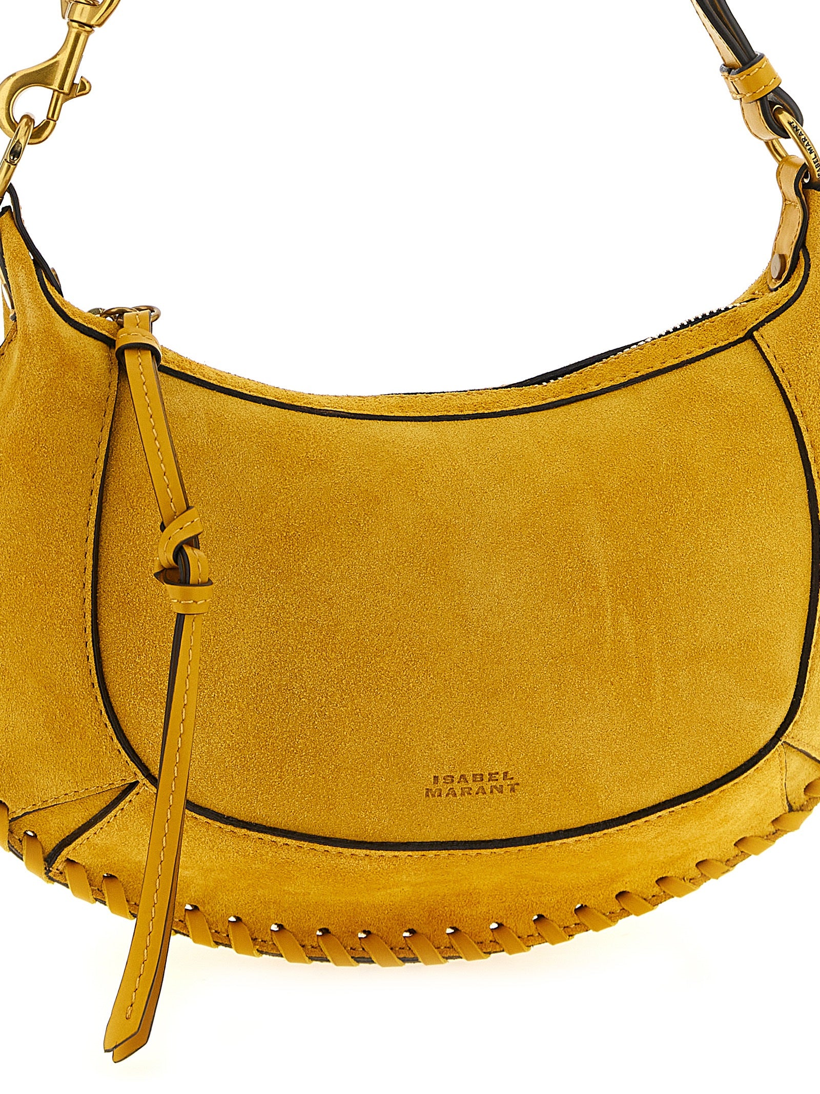 Isabel Marant Yellow Calfskin Shoulder Bag