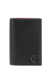Christian Louboutin Black Calfskin Passport Holder