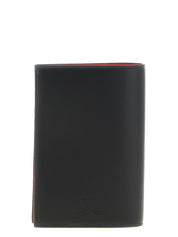 Christian Louboutin Black Calfskin Passport Holder
