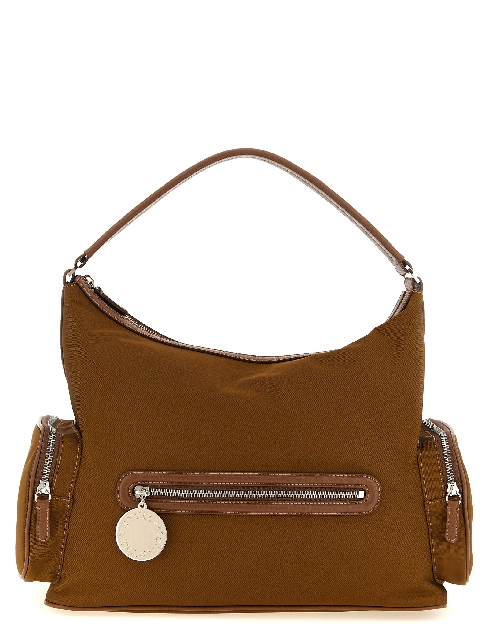 Stella McCartney Brown Polyamide Shoulder Bag