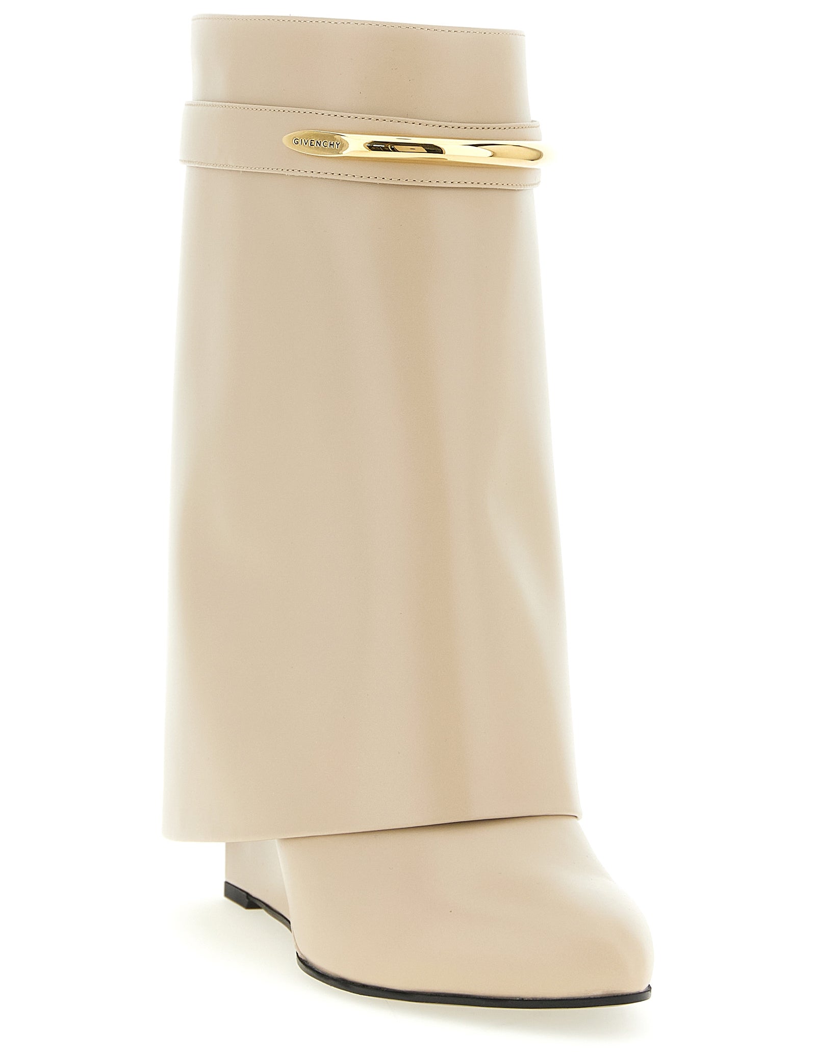 Givenchy Beige Calfskin Ankle Boots