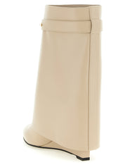 Givenchy Beige Calfskin Ankle Boots