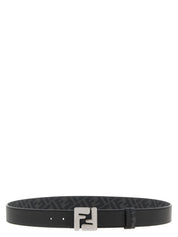 Fendi Multicolor Calfskin Reversible Belt