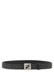Fendi Multicolor Calfskin Reversible Belt