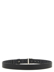 Fendi Multicolor Calfskin Reversible Belt