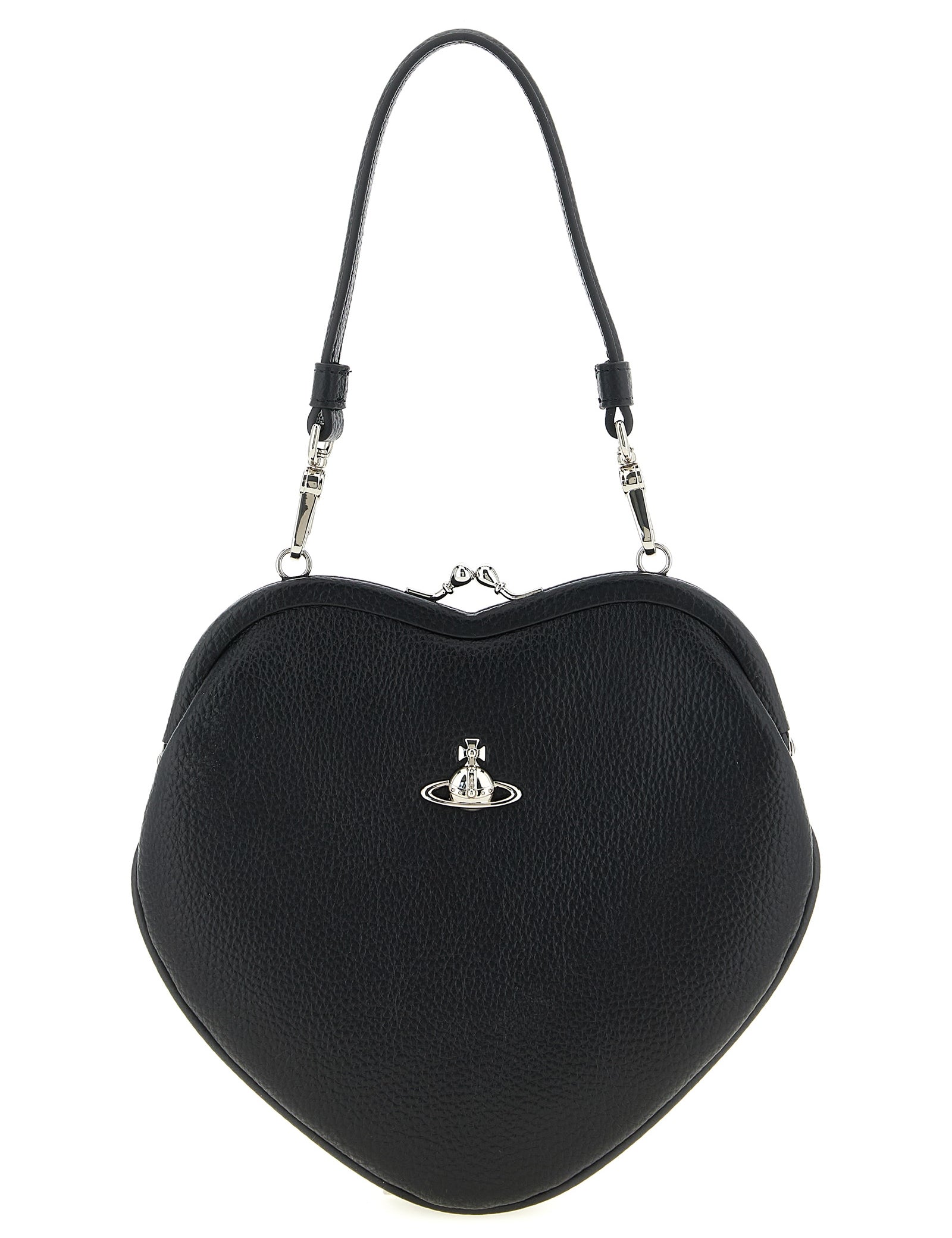 Vivienne Westwood Black Polyurethane Handbag