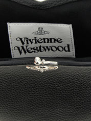 Vivienne Westwood Black Polyurethane Handbag