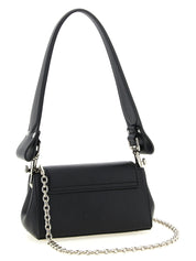 Vivienne Westwood Black Polyurethane Shoulder Bag