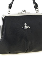Vivienne Westwood Black Polyurethane Handbag