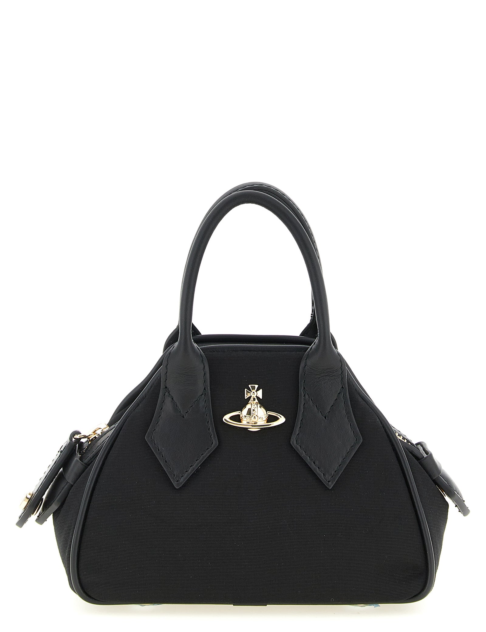 Vivienne Westwood Black Viscose Mini Handbag
