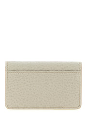 Maison Margiela Gray Bovine Leather Card Holder