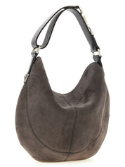 Lemaire Gray Calfskin Shoulder Bag