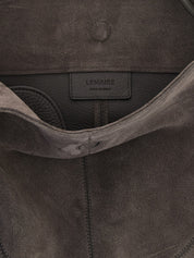 Lemaire Gray Calfskin Shoulder Bag