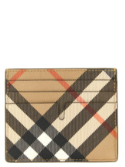 Burberry Beige Polyurethane Cardholder