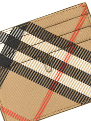 Burberry Beige Polyurethane Cardholder