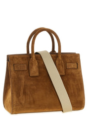 Saint Laurent Brown Calfskin Handbag