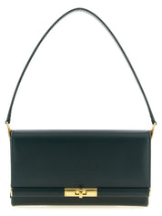Dolce & Gabbana Green Calfskin Shoulder Bag