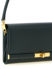 Dolce & Gabbana Green Calfskin Shoulder Bag